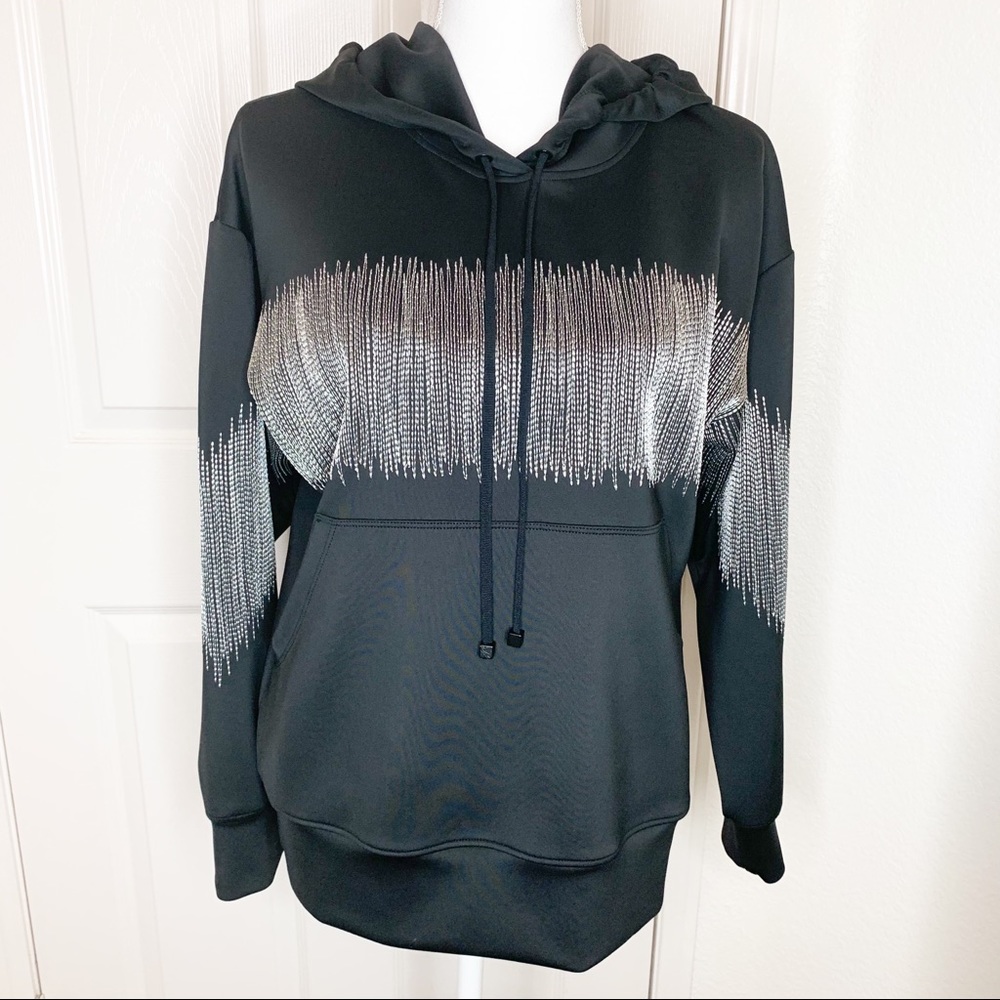 Koral Titrate Scuba Metallic Pullover Hoodie